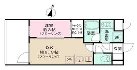 IPSE代々木上原DLX (イプセ代々木上原ディーエルエックス) 202 間取り図