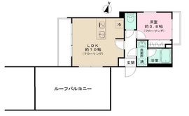 IPSE代々木上原DLX (イプセ代々木上原ディーエルエックス) 401 間取り図