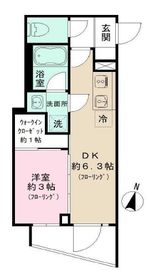 IPSE代々木上原DLX (イプセ代々木上原ディーエルエックス) 206 間取り図