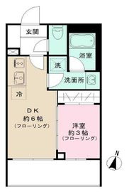 IPSE代々木上原DLX (イプセ代々木上原ディーエルエックス) 402 間取り図