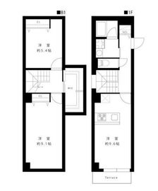 LEGALAND白金ANNEX (リーガランド白金アネックス) 101 間取り図