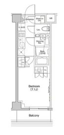 ザ・パークハビオ下北沢 405 間取り図