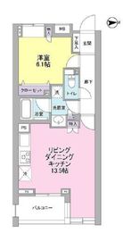 デュエット北千住マキア 106 間取り図