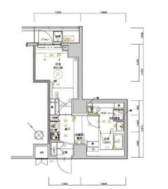アルテシモエスク 8階 間取り図