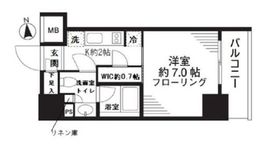 パークリュクス秋葉原monoイースト 2階 間取り図