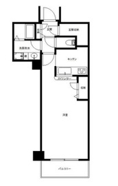トルナーレ日本橋浜町 31階 間取り図