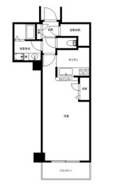 トルナーレ日本橋浜町 31階 間取り図