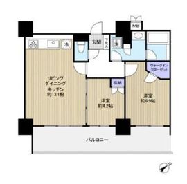 リビオ五反田プラグマGタワー 7階 間取り図