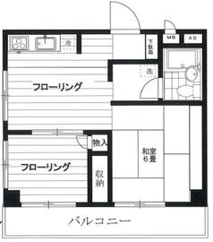 南青山スカイハイツ 3階 間取り図