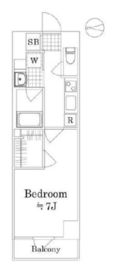 セジョリ池袋本町 5階 間取り図