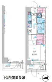 セジョリ池袋本町 5階 間取り図