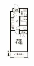 エルミタージュ早稲田町 403 間取り図