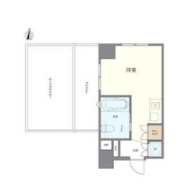 アルシオン芝浦 2階 間取り図
