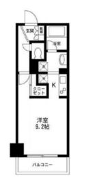 レジディア荻窪 213 間取り図