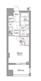 レジディア池袋ウエスト 603 間取り図