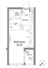 ラ・プレス神宮前 303 間取り図