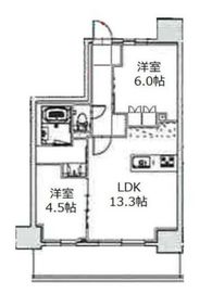 アーバンパーク立石 203 間取り図