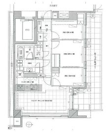 ディアナコート都立大学 6階 間取り図