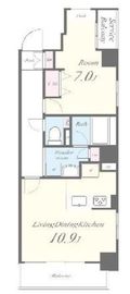 GARDEN COURT A 高島平 (ガーデンコートA高島平) 302 間取り図