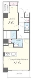 GARDEN COURT A 高島平 (ガーデンコートA高島平) 701 間取り図
