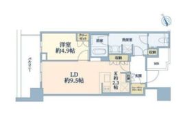 ザ・タワー横浜北仲 15階 間取り図