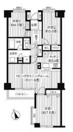 代々木カサグランデ 103 間取り図