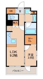 エクセレントシティ小岩ステーシア 2階 間取り図
