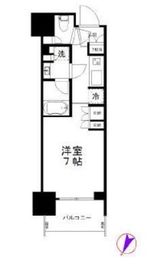 パークタワー勝どきミッド/サウス 18階 間取り図