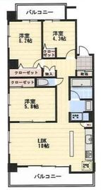 プラセール猿江恩賜公園 7階 間取り図
