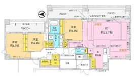 パロス白金 9階 間取り図