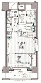 日神デュオステージ浅草橋 2階 間取り図