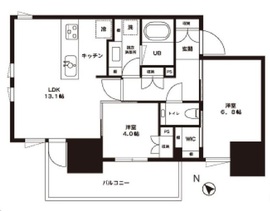 アトラス表参道 8階 間取り図