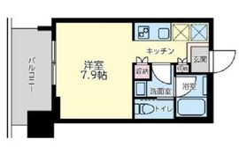 ブリリアタワー浜離宮 7階 間取り図