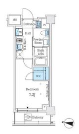 J.GRAN Court 品川西大井WEST 307 間取り図