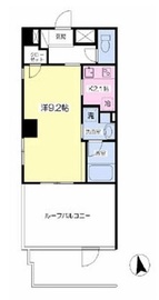 デュオステージ白金高輪 606 間取り図