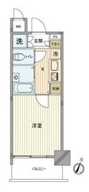 サンテミリオン飯田橋 4階 間取り図
