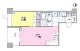 エルフレア駒沢 1302 間取り図