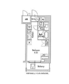 ヴィアラッティア志村 508 間取り図