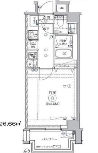 アルテシモベラ 3階 間取り図