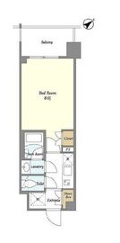 BluRock東神奈川 802 間取り図