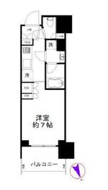 パークタワー勝どきミッド/サウス 19階 間取り図