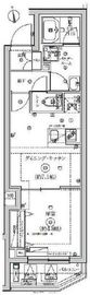 SQUARE CITY NAKAMAGOME (スクエアシティ中馬込) 4階 間取り図