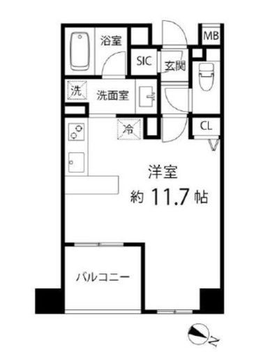 グレイスコート志村三丁目 203 間取り図
