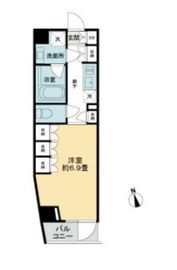 ライオンズフォーシア中野 301 間取り図