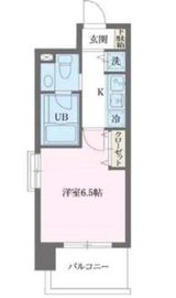 プライムアーバン早稲田 501 間取り図