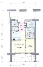 アトラス青山レジデンシャル 3階 間取り図