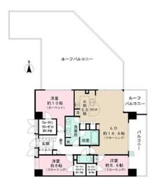 ファミールグラン代々木西原デクスターハウス 8階 間取り図