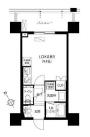 シティタワー新宿 12階 間取り図