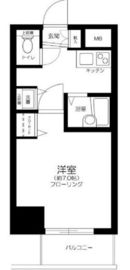 グランド・ガーラ渋谷 2階 間取り図