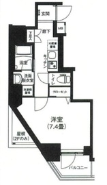 アイルプレミアム本駒込 5階 間取り図